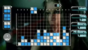 Lumines 2 (EU) screen shot game playing